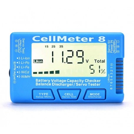 Testeur de batteries CELLMETER 8