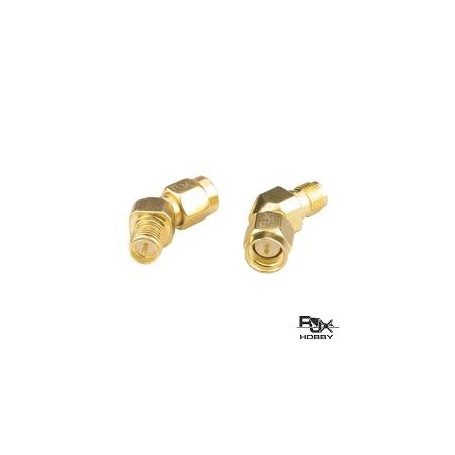 Adaptateur 45° SMA Male - RPSMA Female