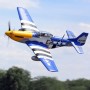 P-51D Mustang 1.5m Smart BNF Basic  AS3X and SAFE Select