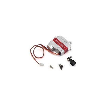OMP Hobby - M2 Servo (Red Silver)