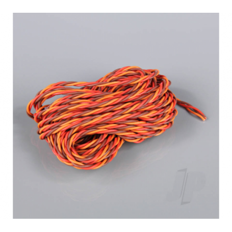 Câble SERVO torsadé 3pôles en silicone (1m)