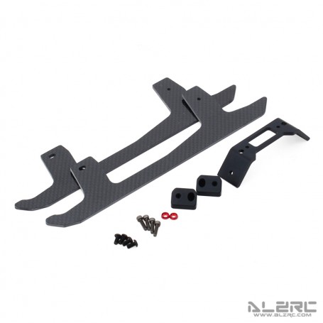 ALZRC - Devil 380 FAST Carbon Fiber Landing Skid Set - Black