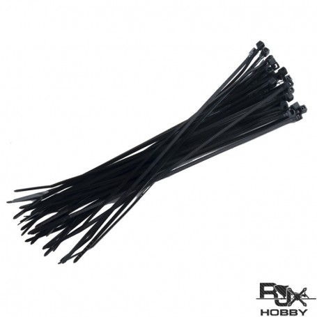 Nylon Cable Ties Black (50x)