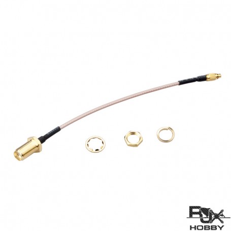 Pigtail MMCX to SMA 120mm