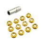 12PCS STAR POWER Radio Control Switch Nut with 1pcs Wrench