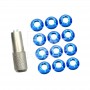 12PCS STAR POWER Radio Control Switch Nut with 1pcs Wrench