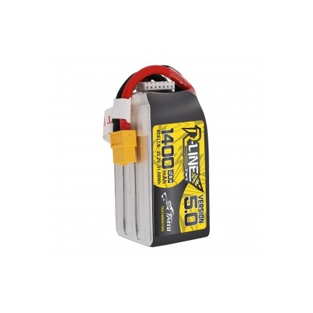 Tattu R-Line Version 5.0 1400mAh 22.2V 150C 6S1P XT60