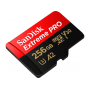 SANDISK MicroSDXC Extreme PRO 256 Go (Class 10, A2, Video Class 30, 200 Mo/s)