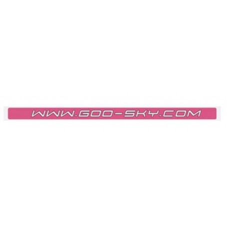Goosky RS4 Tail Boom Sticker - Pink
