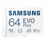 SAMSUNG Micro SDXC UHS-I EVO Plus (UHS-I Class 1, Class 10, A1, Video Class 10, 64 Go, 130 Mo/s)