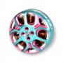 RCINPOWER GTS V3 1804 2450KV MOTOR - TEAL/PINK (4X)