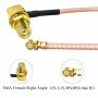 Pigtail SMA Female 90° to uFL/u.FL/IPX/IPEX (2pces)