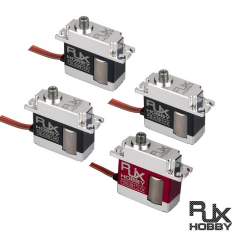 RJX FS0391HV Swashplate (3X) + RJX FS0391THV Tail (1X)