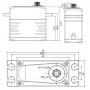 GDW BLS 995 HV Digital Tail Servo