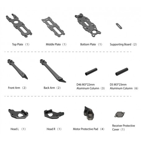 SpeedyBee Mario5 Front Arm