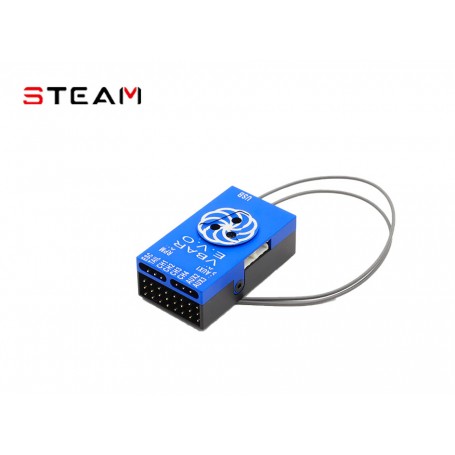 V-Bar Evo Aluminum Case Blue With 3D Printing Insert