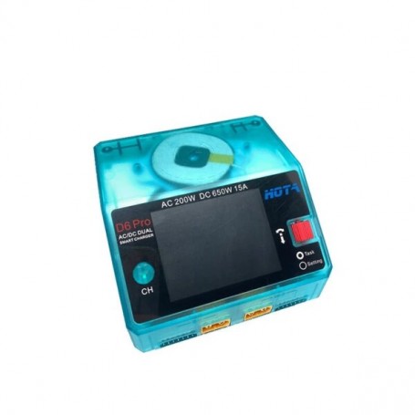 HOTA D6 Pro 325W 15A 1-6S Dual Channel AC/DC Smart Charger