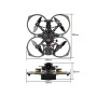 Flylens 85 HD O4 PRO 2S LED Whoop FPV Drone V1.3
