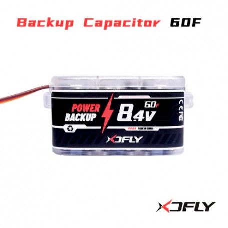 XDFly Power Backup Capacitor 60F 8.4V 25A For RC Helicopter