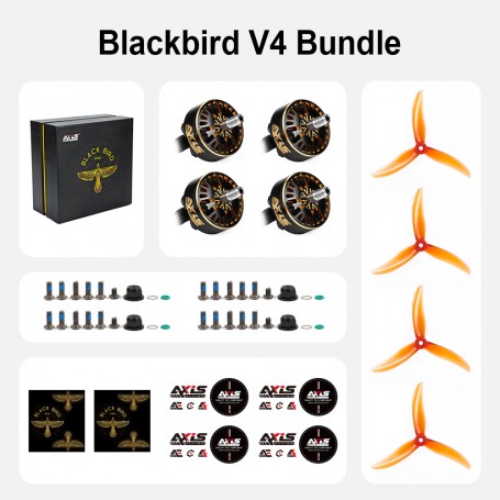 Axisflying co-brand with BlackBird v4 2307 Bundle Kit