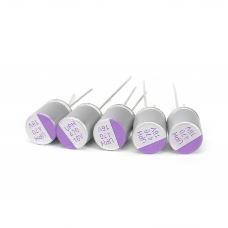 UNICON UPH 16V 470uF LOW ESR CAPACITOR (5 PCS)