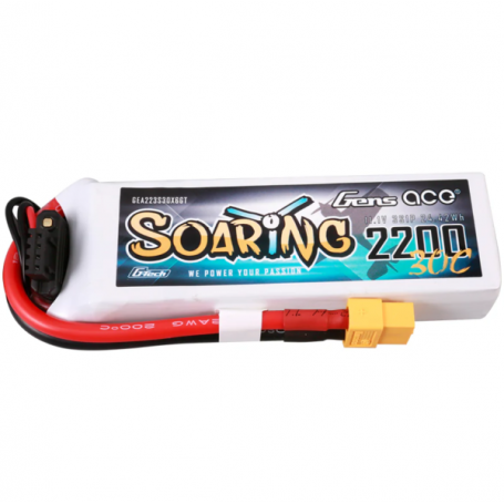 Gens ace G-Tech Soaring 2200mAh 11.1V 30C 3S1P XT60