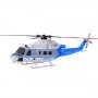 Goosky E2 UH-1Y Blue/White GPS Helicopter - RTF with Carrying Case