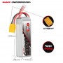 GAONENG GNB 4S 14.8V 5000mAh 50C XT90