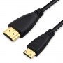 Cable HDMI vers mini HDMI - 100cm